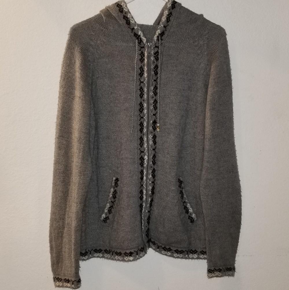 The Alpaca Connection Cardigan/Sweater w/Hoodie